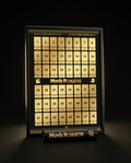 Movie Roulette – póster completo rascable con 48 películas