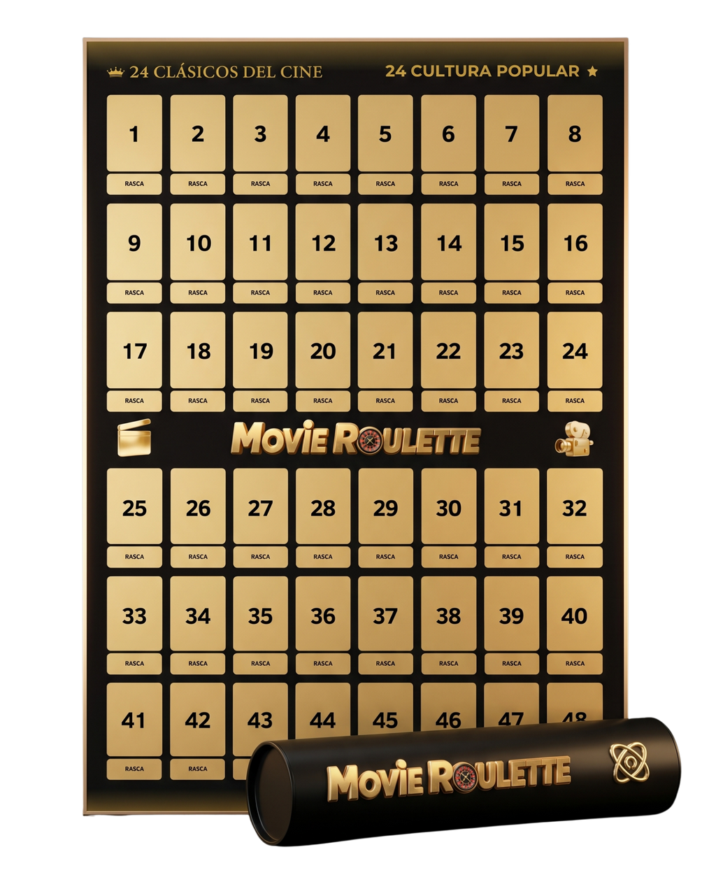 Movie Roulette – pack completo del producto